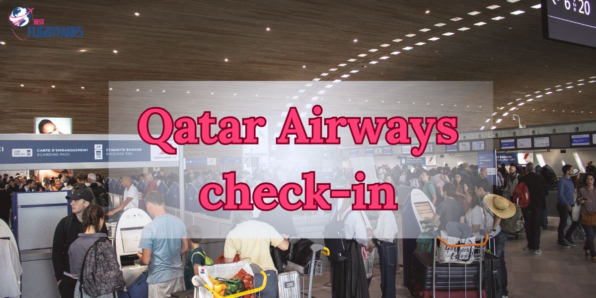 Qatar Airways check-in